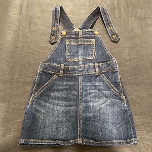 Like new Baby Gap girls size 4 years denim dress